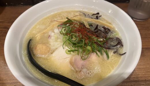 濃厚 白湯そばを食す──麺や 美風 戸越銀座店